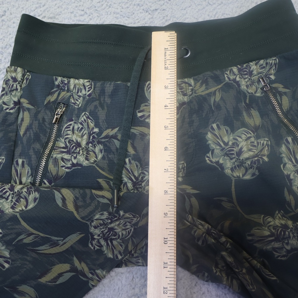 Athleta Trekkie North Printed Jogger Green Floral Hiking Pants Size 2 - Picture 6 of 9